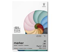 WINSOR & NEWTON PAPIER BLEEDPROOF BLOC 75G A3 50 FEUILLES
