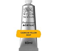 Winsor & Newton Professional Acrylique Tube 60ml 111 Jaune de Cadmium Foncé ROW