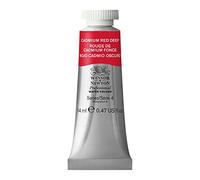 Aquarelle Professionnelle Extra-Fine - 1/2 Godet - Rouge De Cadmium Foncé - Winsor Et Newton