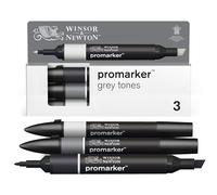 Winsor & Newton Promarker Set de 3 Tons Gris
