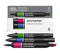 Winsor & Newton Promarker Set de 3 Tons Vif 1