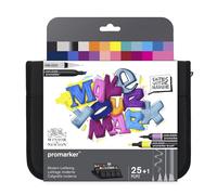 WINSOR & NEWTON PROMARKER TROUSSE MIXTE PROMARKER ET FINELIER - LETTRAGE MODERNE