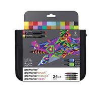Winsor & Newton Feutres Promarker Trousse 24 assortis