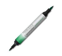 Winsor & Newton Promarker Watercolour™ 311 Vert de Hooker | Double pointe ; pointe pinceau flexible et pointe fine ; aquarelle sous forme de stylo, à utiliser avec un pinceau humide
