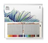 Coffret de Crayons de couleur - Winsor et Newton - 50 pièces - Cire hautement pigmentée - Vibrantes - Mixte