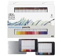 Craie aquarelle Winsor & Newton, 48 pièces dans une boîte en métal