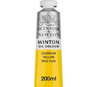 Winsor & Newton - Peinture à l'huile fine Winton 200 ml - 119 Jaune de cadmium pâle imitation A O