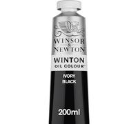 Winsor & Newton Winton Huile 200ml 331 Noir Divoire