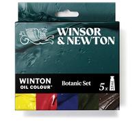 Winsor & Newton Winton Huile Set de 5 tubes 37ml Botaniques