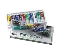 Winsor & Newton Winton Set De 10 Tubes Peinture À L'huile Fine 37ml