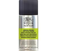 Winsor & Newton WN ADDITIF Huile Artists 150ML Vernis Brillant Toute Surface Spray V1