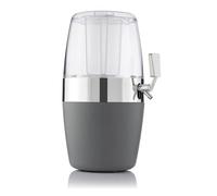 Wintem - Distributeur de boissons avec robinet anti-goutte de 4L pour usage extérieur et intérieur, avec conteneurs de glace intégrés, facile à nettoyer, idéal pour les fêtes, les pique-niques et