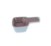Wintem Lot de 4 tasses à mesurer en PVC de 60 ml/80 ml/125 ml/250 ml - Matériau facile à nettoyer et résistant - Empilables et confortables à ranger - Poignées ergonomiques - Idéal pour les