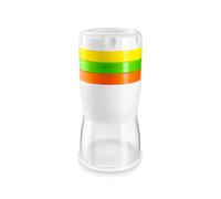 Wintem Outil de cuisine spiralisateur de légumes pour couper rapidement les courgettes, les mélanges et les concombres en spaghettis, nouilles et chips - Conteneur pratique pour ordre et nettoyage