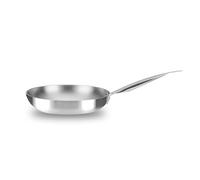 Wintem Wok Sauteuse à pâtes 32 cm en aluminium recy t poignée ergonomique en acier inoxydable - Double fond breveté 16,6 cm et convient à tous les types de plaques de cuisson - Résistant jusqu'à
