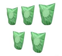 Winter Plant Cover 5-Pack with Window Frost Protection(80*120cm) | 5-pack pour value set, clear inspection window, prevents frost damage, fits shrubs and flowers, easy winter care