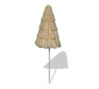 “Winter Sale""TOP Accesoire ombre balcon Beige - Parasol de plage inclinable style Hawaii PRO41866