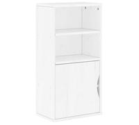 “Winter Sale""TOP Armoire/Cabinet à tiroirs Blanc - Armoire latérale ODDA blanc 40x24x79cm - bois massif pin PRO51541