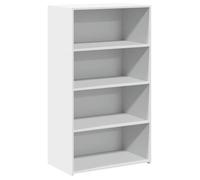 “Winter Sale""TOP Armoire/Cabinet à tiroirs Blanc - Buffet haut blanc 70x41x124cm - bois d'ingénierie PRO61740