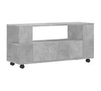 “Winter Sale""TOP Armoire TV classique Gris - Meuble TV gris béton 102x34,5x43cm - bois d'ingénierie PRO74011