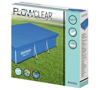“Winter Sale""TOP Bâches de piscines/tapis de sol Bleu - Bestway Couverture de piscine Flowclear 304x205x66cm PRO99013