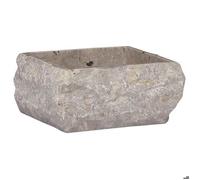 “Winter Sale""TOP Évier/lavabo pour cuisine/salle de bain Gris - Lavabo Gris 30x30x13cm Marbre PRO88307