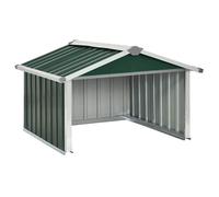 “Winter Sale""TOP Garage pour robot tondeuse Vert - Abri tondeuse robot de jardin 92x97x63cm Acier galvanisé Vert PRO84311