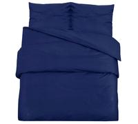 “Winter Sale""TOP Housse de couette Bleu - Ensemble de housse de couette Bleu marine 200x220cm Microfibre PRO31188