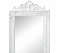 “Winter Sale""TOP miroir mural magnifique Blanc - Miroir sur pied Style baroque 160x40cm Blanc PRO31132