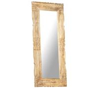 “Winter Sale""TOP miroir mural magnifique Brun - Miroir 110x50cm - bois de manguier massif PRO50006