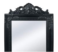 “Winter Sale""TOP miroir mural magnifique Noir - Miroir sur pied Style baroque 160x40cm Noir PRO19093