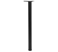 “Winter Sale""TOP Support de table Noir - 4 pieds de table réglables en hauteur 870 mm Noir PRO54738