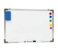 “Winter Sale""TOP Tableaux effaçables à sec Blanc - Tableau blanc magnétique effaçable à sec Blanc 60x40cm Acier PRO37327