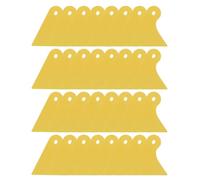 WINXMIN 32 Pcs Spatules Plastique, Couteau à Mastic de Spatule Raclette Plastique, Spatule Raclette Silicone Imprimante, Grattoir à Peinture en Spatule Plastique Souple pour Reboucher, Décalcomanies