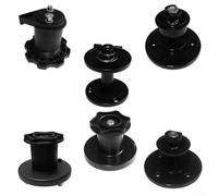Wire Spool Hub Kit 1-5kg for pour miller pour hobart pour mig ABS Plastic Spool Adapter for 100mm 200mm Reels pour mig pour welder Spindle Adaptor for 0.5kg 1kg Wire Spool Holder for 5kg 200mm(Type D)