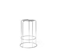 Wire VP15 Tabouret de comptoir H65 Acier inoxydable