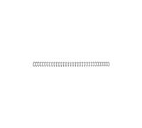 Gbc Wirebind - 7.9 Mm - 34 Anneaux - A4 (210 X 297 Mm) - 70 Feuilles - Noir - 100 Unités Spirale De Reliure - Pour Rexel Wb606