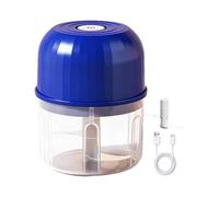 Wireless Electric Garlic Grinder - 260ml USB Food Processor | 3.54x3.54x4.45in | 30W Power & Stainless Steel Blade (175g) | Splash-Proof Wireless Chopper With -Button Control