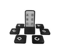 Wireless Key Finder, Remote Locator, Item Tracker with Receivers | 90dB Sound Alarm Locator with Transmitter & 6 Receivers for Keys, Purse, Phone, Pets, Travel & Daily Use
