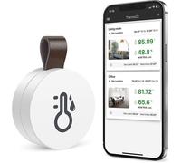 Wireless Thermometer Hygrometer, Oria Mini Bluetooth 5.0 Humidity Temperature Sensor With Data Export And Alerts