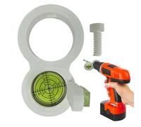 wiroouia Niveau à Bulle pour Perceuse | Outil De Nivellement Pour Perceuse Électrique | Accessoire De Niveau Guide De Perçage | Pour Réparation Domestique, Amélioration De La Maison, Cadre Photo,