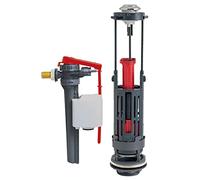 Mécanisme de chasse Jollyfill pour wc double poussoir à étrier avec robinet flotteur