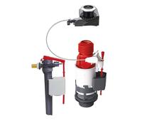 Wirquin 10723884 Mécanisme WC Touchless Robinet Flotteur Jollyfill Chromé | Double Chasse, détection infrarouge, 100% hygiénique, robinet alimentation latérale, économie d'eau, fabriqué en France
