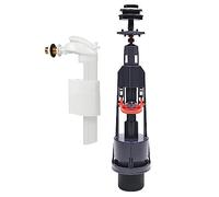 Wirquin 10724042 Chasse d'eau wc complète mécanisme wc double chasse Aquacontrol & robinet flotteur à alimentation latérale F90, gris