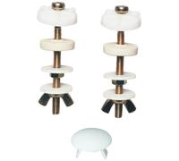 Wirquin 10724092 Vis de Fixation M21 Finition Blanche Inox | Vis en Inox, longueur 8 cm, largeur 1 cm