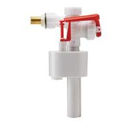 Wirquin 10724127 Robinet Flotteur F89 Alimentation Latérale Blanc | Laiton, embout 3/8", conception en laiton de haute qualité, contrôle précis, économie d'eau