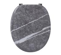 Wirquin 20720370, Rallongé, Siège de toilette dur, Gris, Blanc, Bois, 375 mm, 431 mm