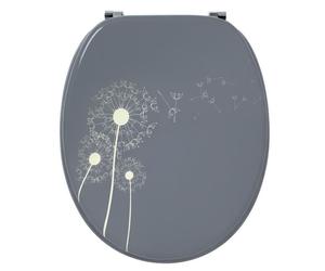 Wirquin 20720372, Rallongé, Siège de toilette dur, Beige, Gris, Bois, 375 mm, 431 mm