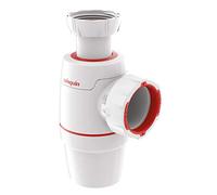 Wirquin Siphon évier Néo 30722150 – joints bi-injectés, Ø40 réglable, garanti 0 fuite