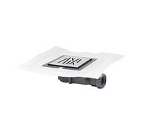 Wirquin Bonde à chaper 30723966 Slim extra plate - platine et bâche d'étanchéité, gris